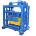 Diesel moving manual block  making machine /QT4-40 machine hollow block mold